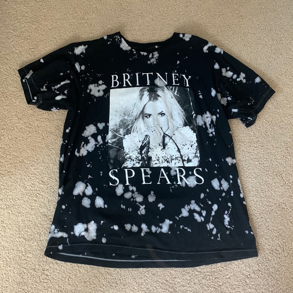 Britney Spears oversized shirt